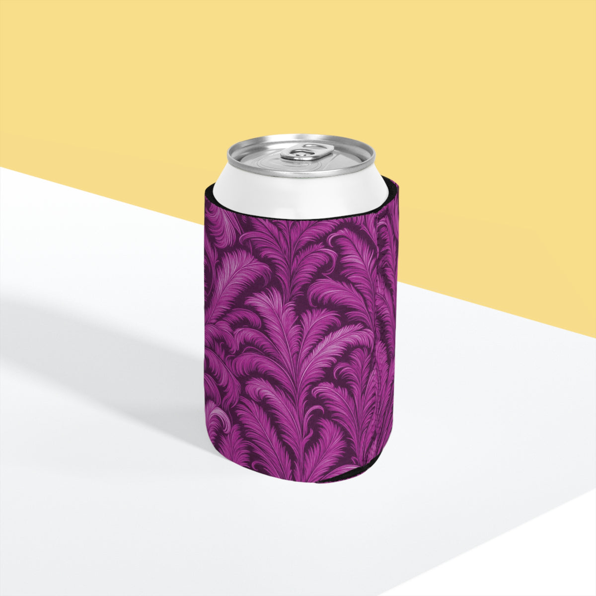 Rocco Hot Pink Can Cooler Sleeve - Perfect for Outdoor Picnics