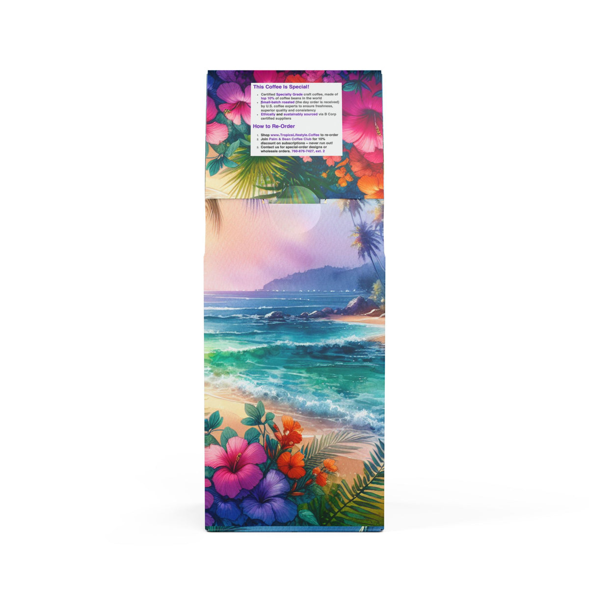 Rainforest Mist™ Single Origin DECAF (Medium Roast) Specialty Grade Coffee / Bay of Peace