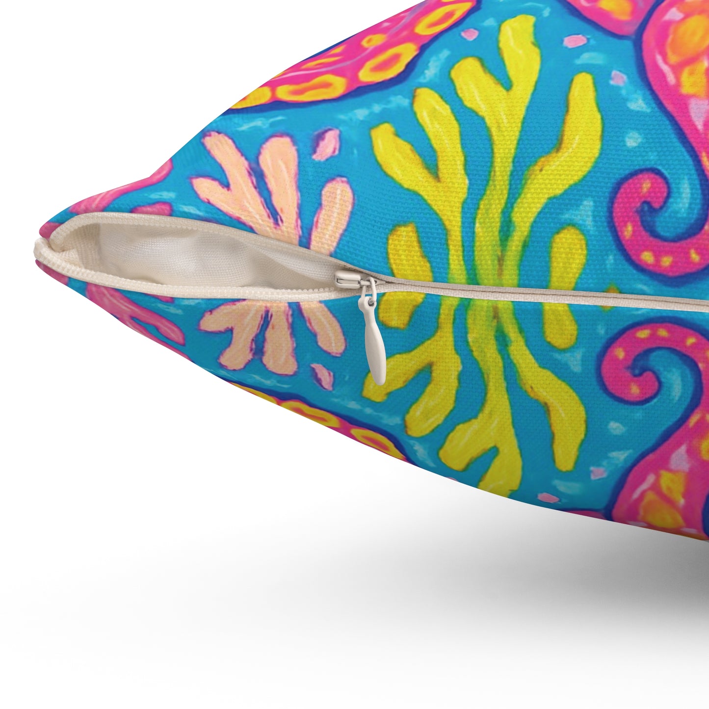 Decorative Pillow - Accent Cushion, 4 Sizes / Octopus Kraken Joe