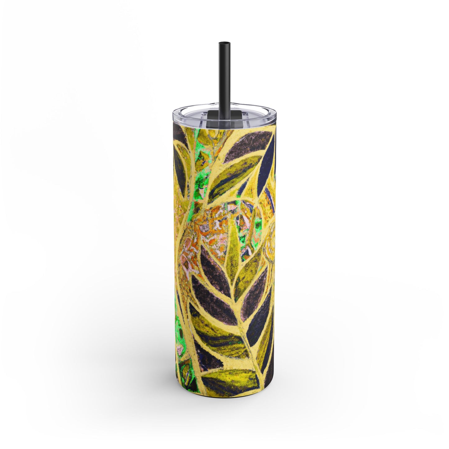 20oz Matte Tumbler, 7 Colors - Stylish Travel Cup - Amazon Whimsy, Yellow