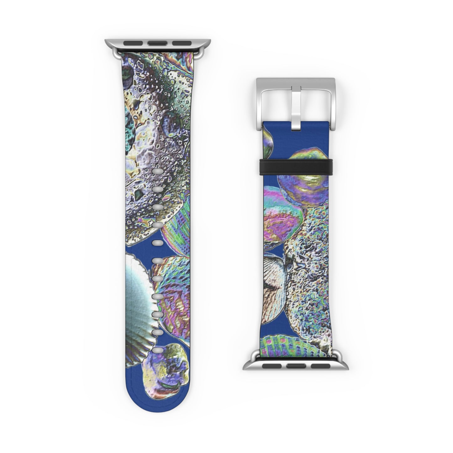 Apple Watch Band - Heatwave Seashell Collection, dark blue