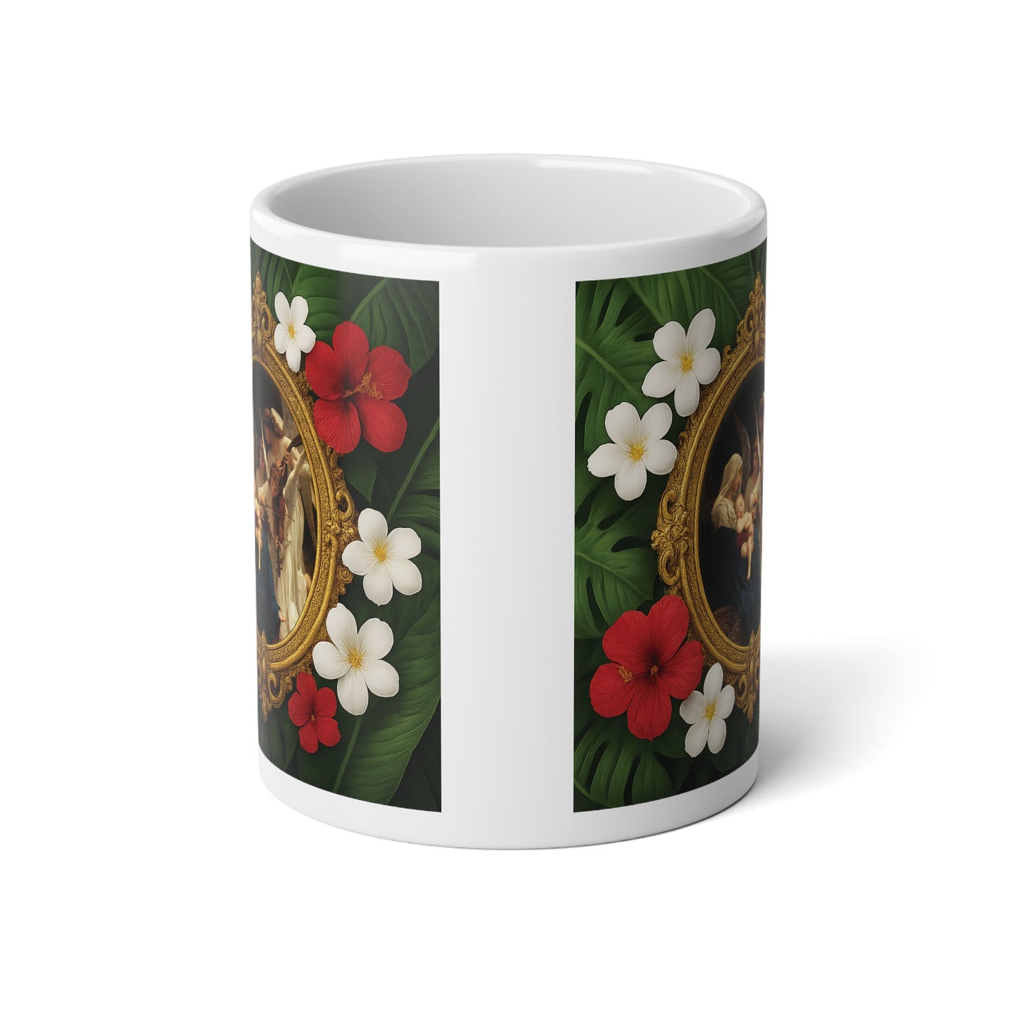 Jumbo Mug, 20oz, Song of the Angels | Tropical Coffee Cup