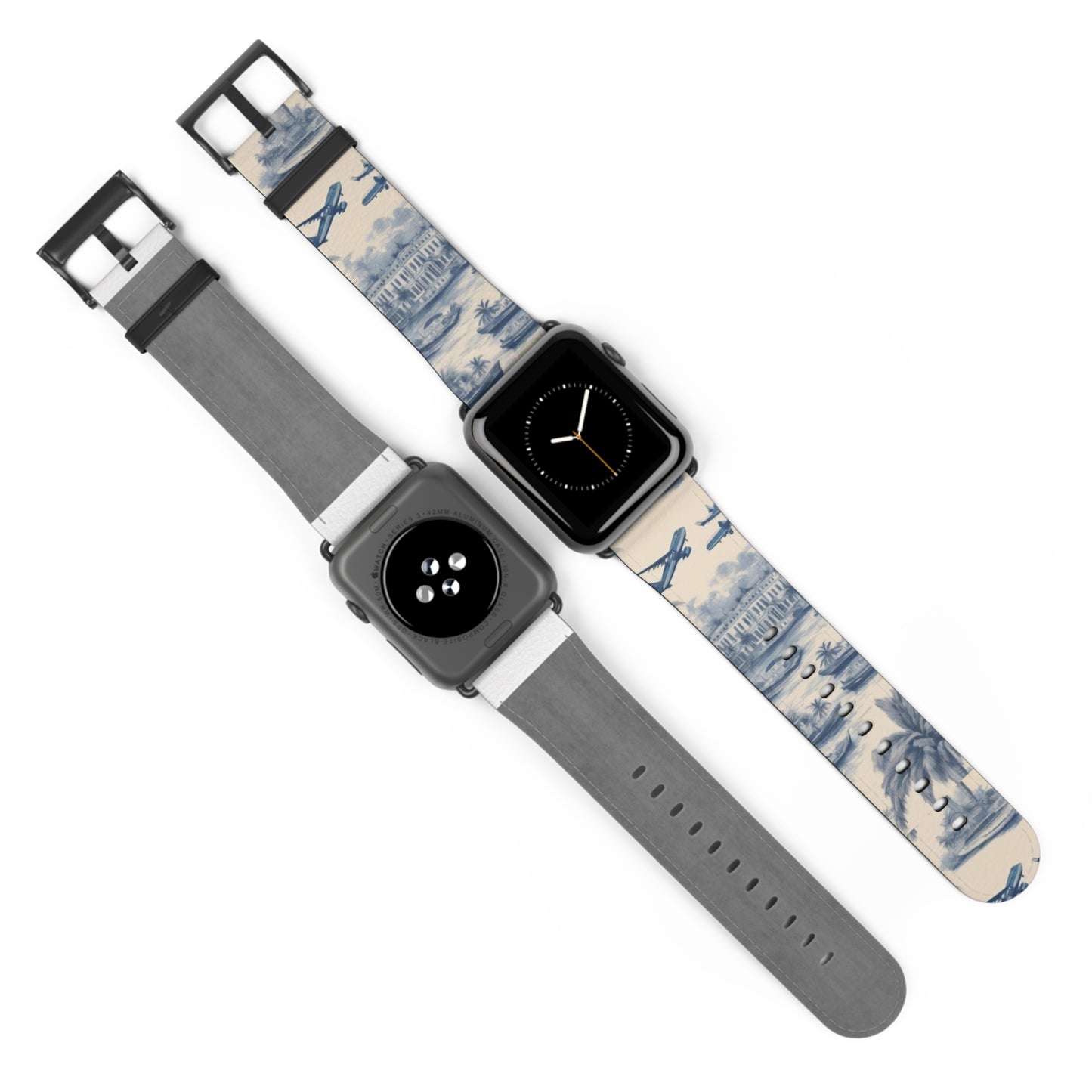 Apple Watch Band - Travel Toile Blues