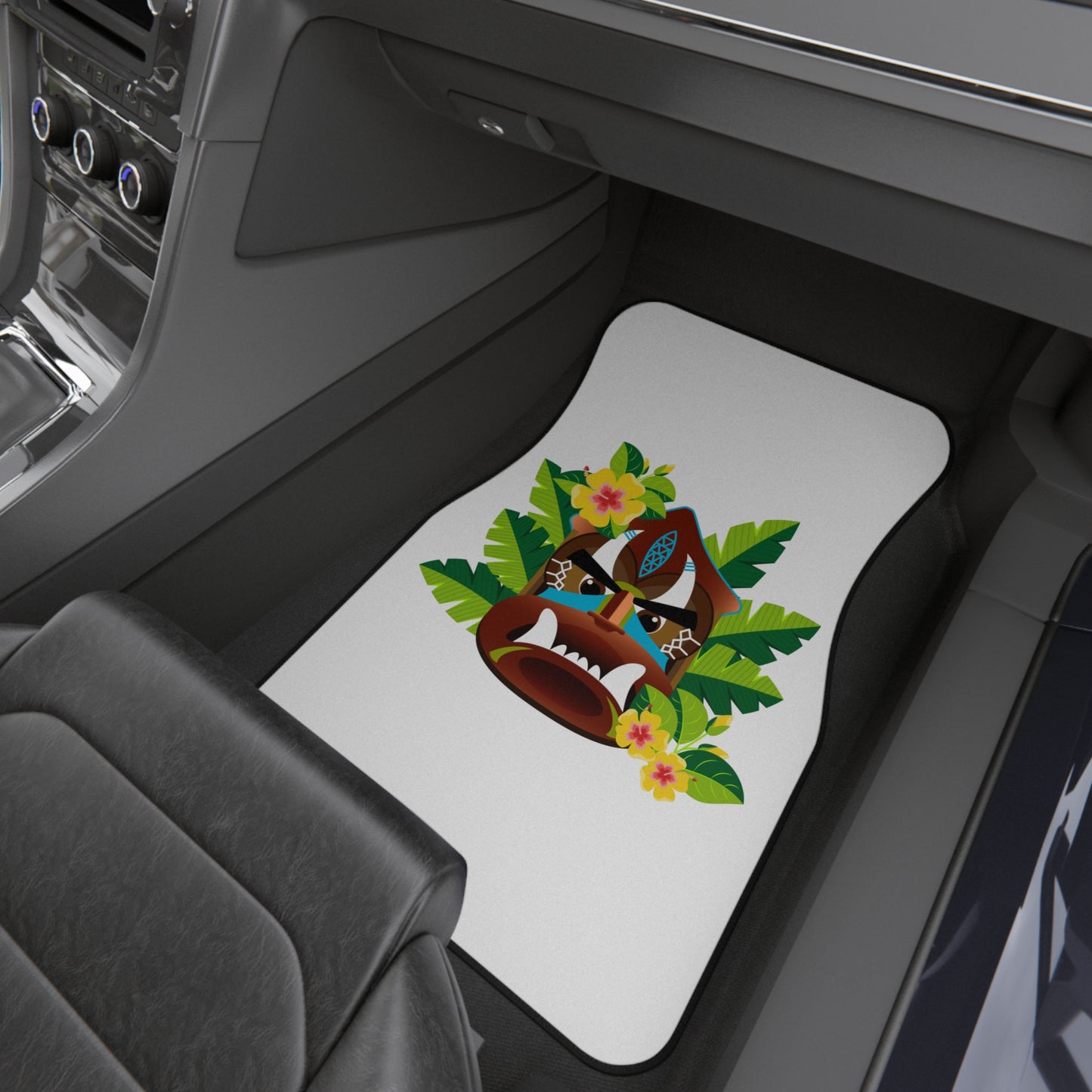 Tropical Tiki Boss Kimo Car Floor Mats - SET of 2