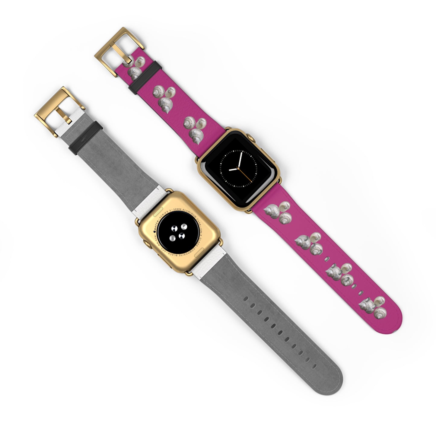 Apple Watch Band - Nautilus Shell Trio, pink