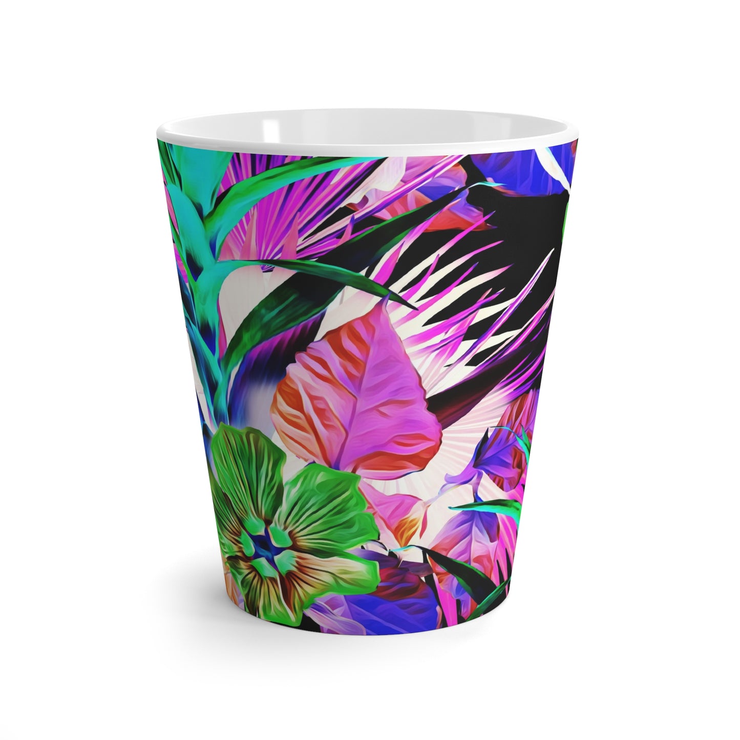 Vibrant Plant Palooza/Black Mug - Perfect for Plant Lovers & Coffee Enthusiasts