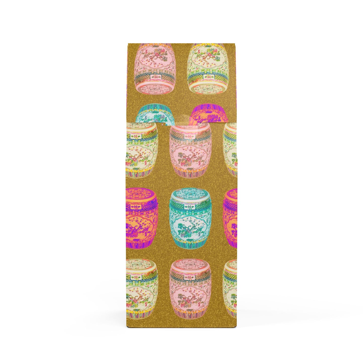 Black Coral Blend™ (Dark French Roast) Specialty Grade Craft Coffee / Tropical Garden Stools, Gold