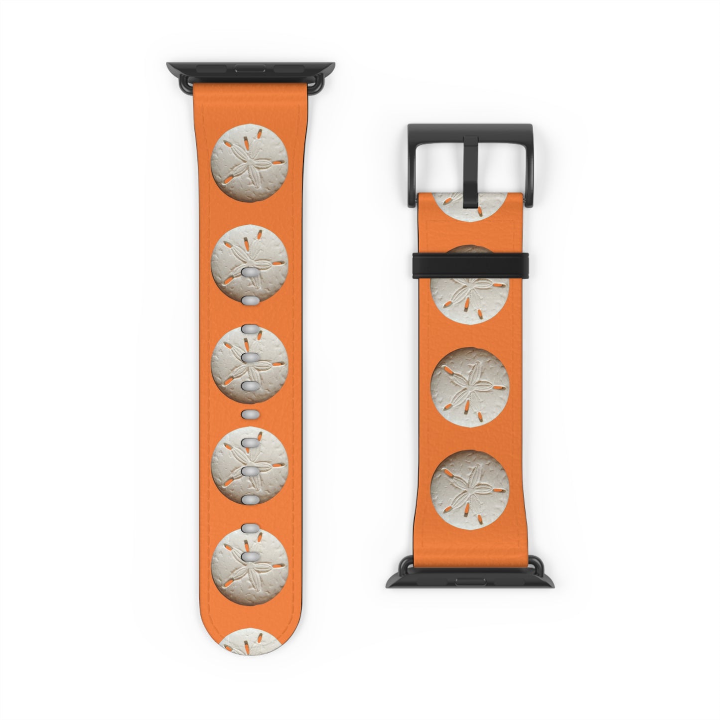 Apple Watch Band - Sand Dollar Parade, crusta orange