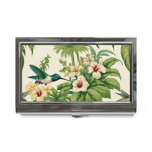 Business Card Holder/Case - Mary's Garden Toile