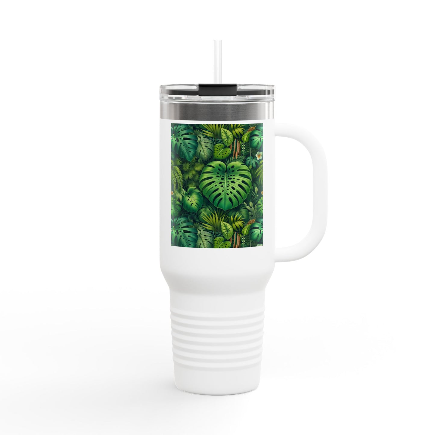 Insulated Travel Mug, 40oz / Rainforest Greenery - Perfect for Outdoor Adventures