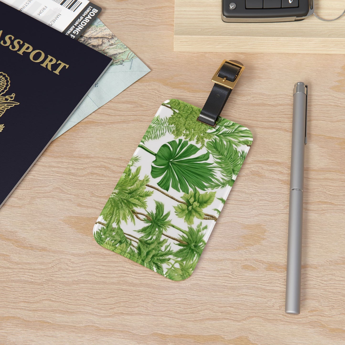 Luggage Tag - Violet's Favorite Palms