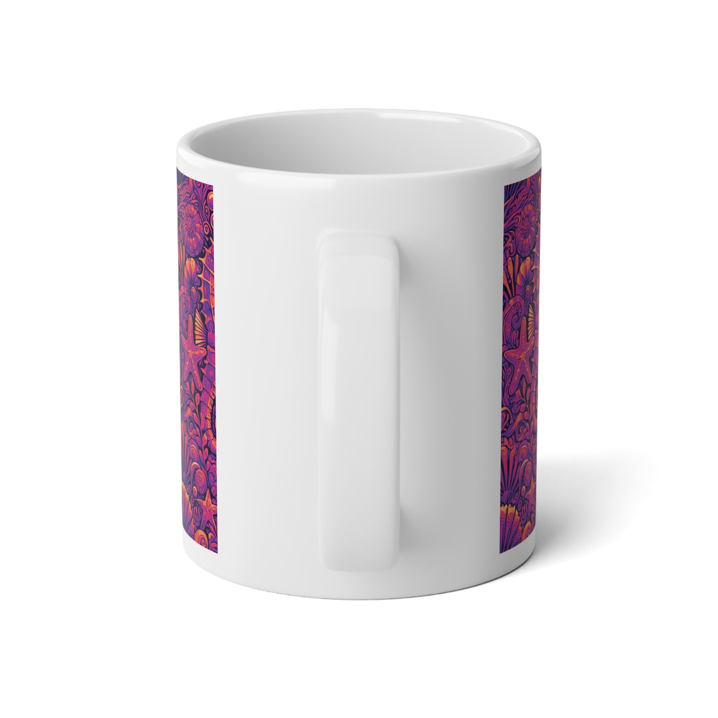 Jumbo Mug, 20 oz | Seahorse Trio, Heatwave