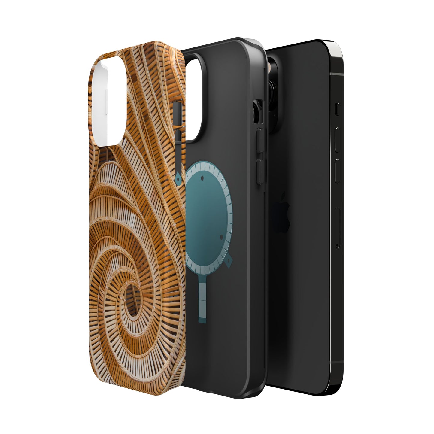 Magnetic Tough Cases, Natural Bamboo Spiral, Various Models