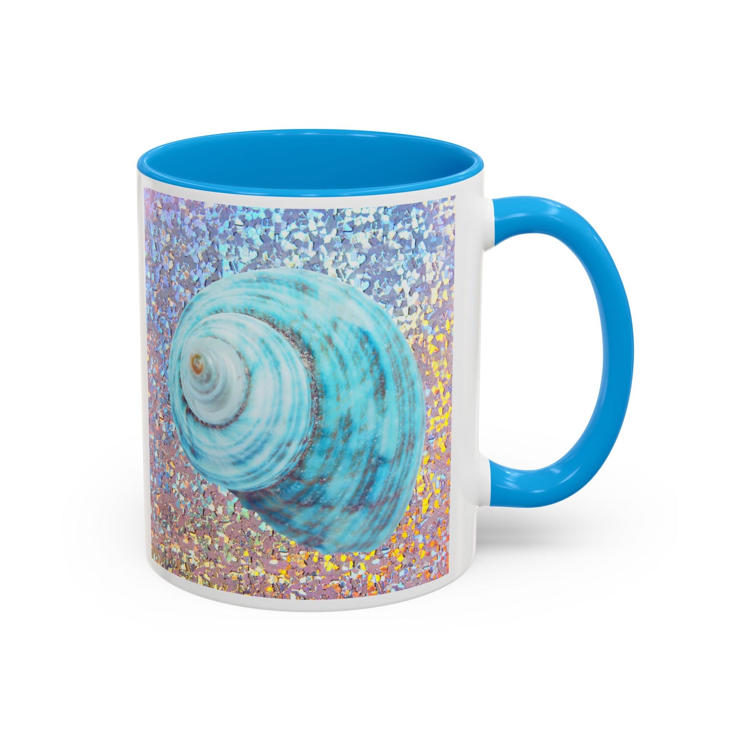 Colorful Mugs (11oz, 15oz), Disco Jade Turbo Shell