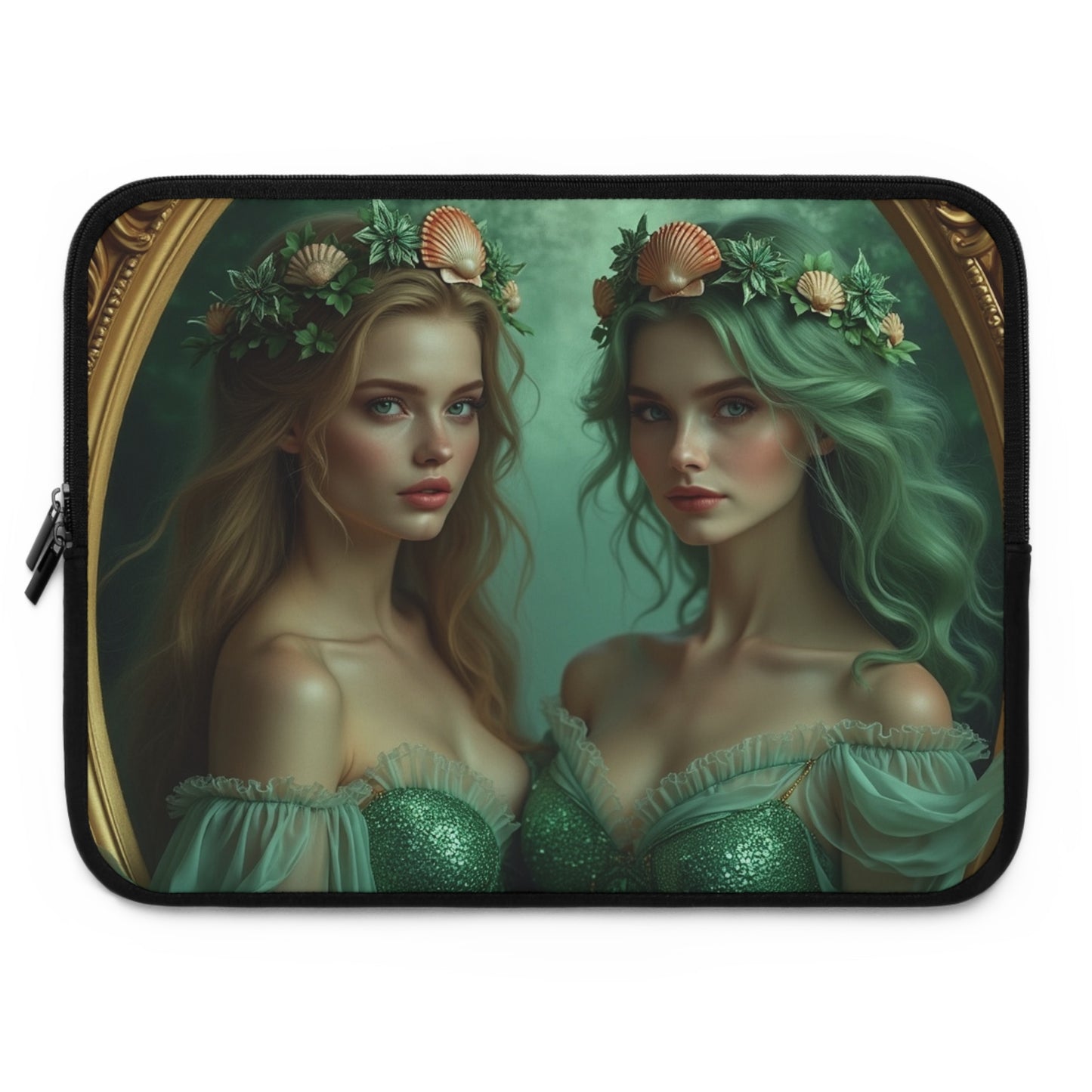 Tropical Laptop Sleeve, 5 Sizes - Perfect for Beach Lovers & Students / Mermaid Princesses