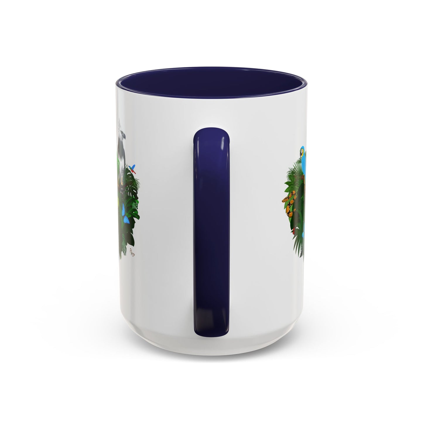 Accent Coffee Mug | Tropical-Inspired Drinkware / Rainforest Love