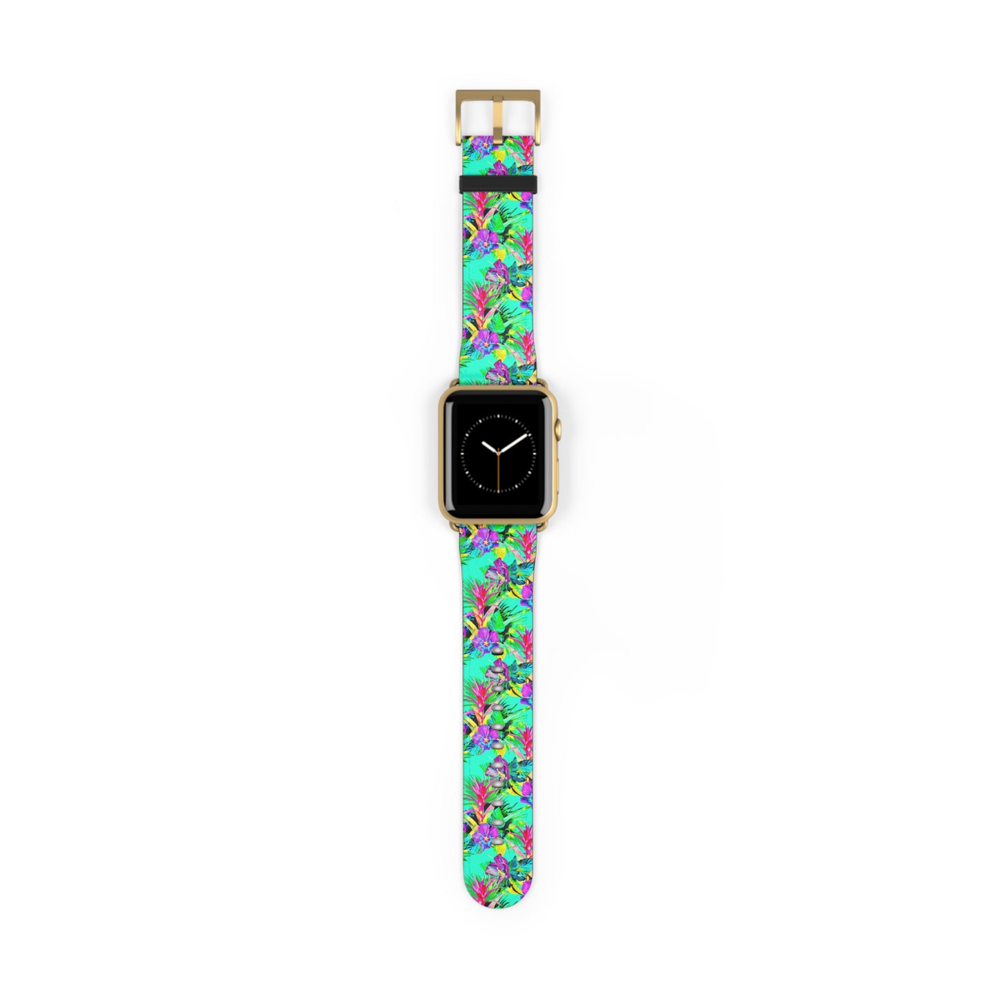 Apple Watch Band - Plant Palooza, turquoise