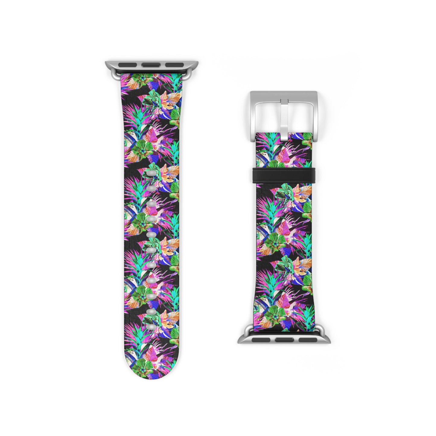 Apple Watch Band - Plant Palooza, black