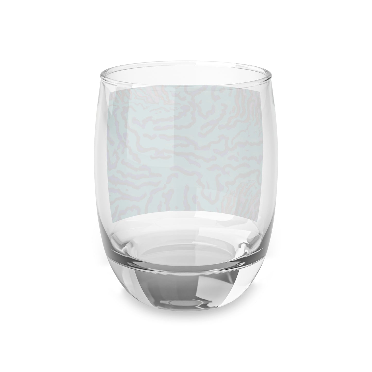 Whiskey Glass, Wild Coral Reef/Turquoise