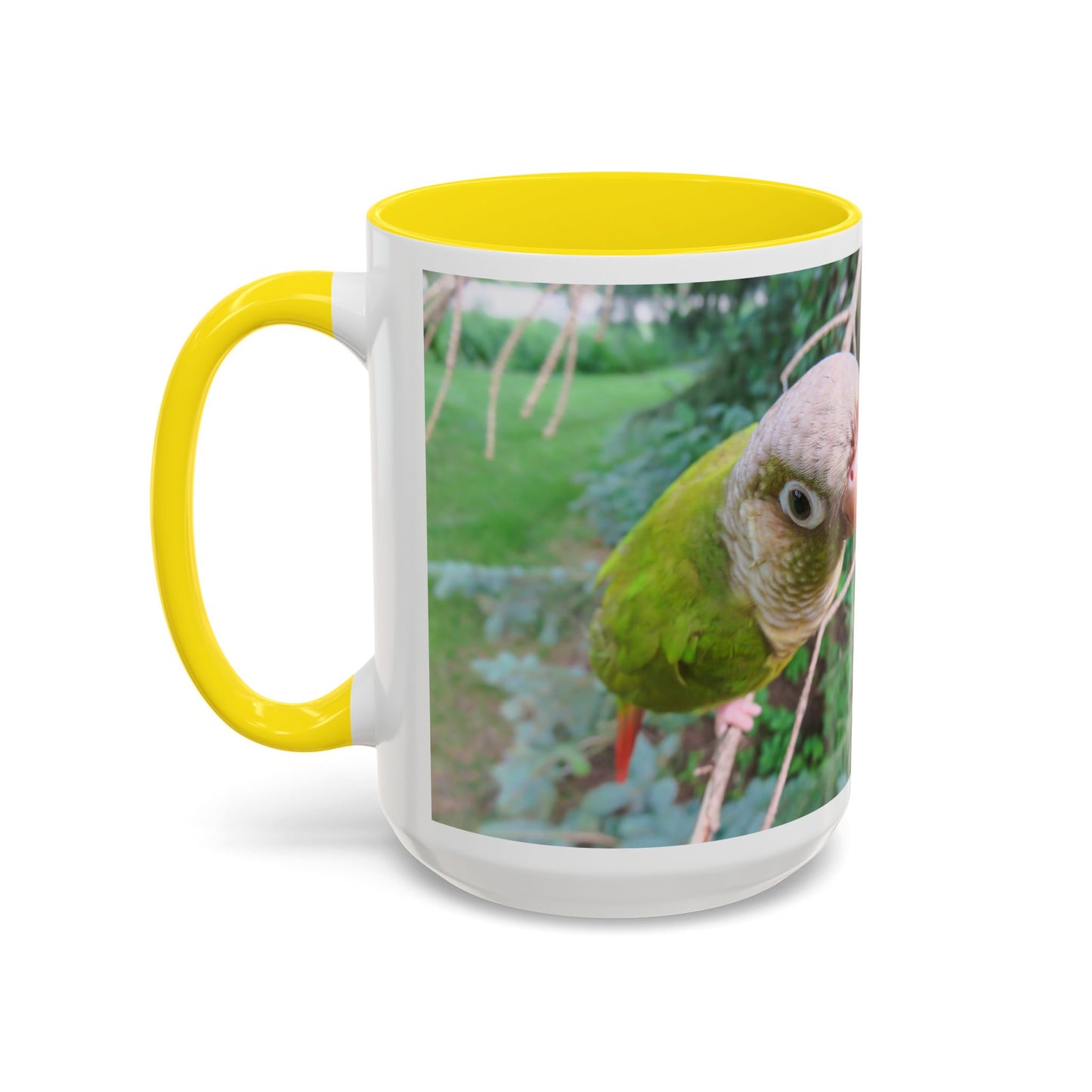 Parrot Accent Coffee Mug (11, 15oz), 8 Colors - Same Snarky Attitude