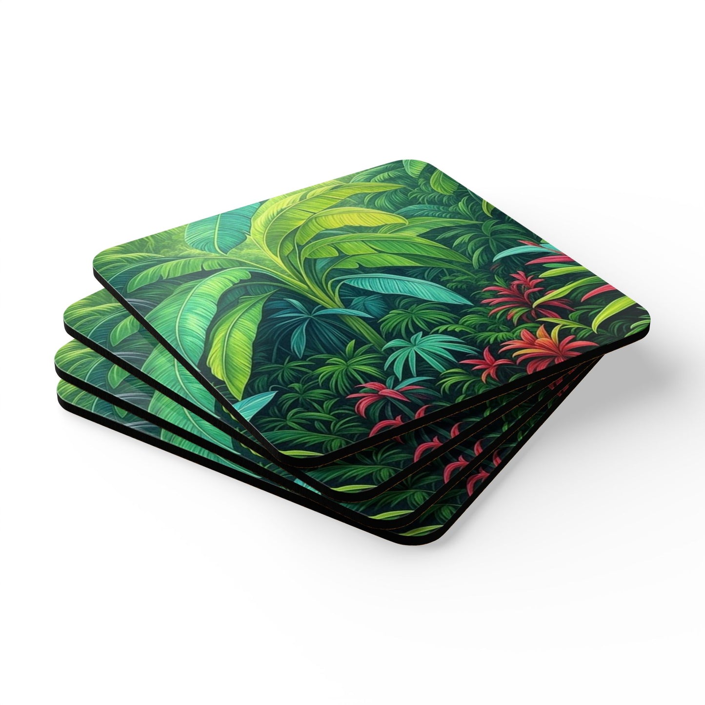 Coaster Set - Rainforest Sleeping Spot