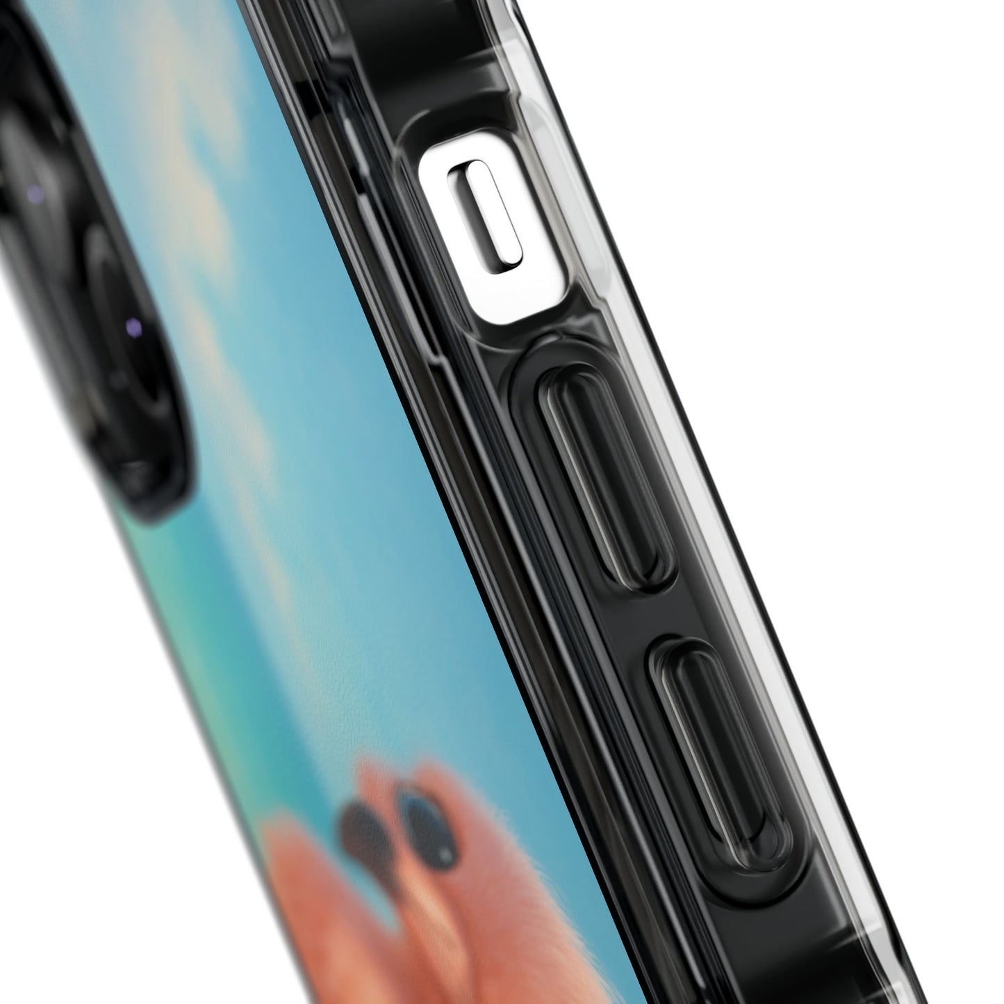 Baby Flamingo Magnetic Clear Phone Case, Many Models