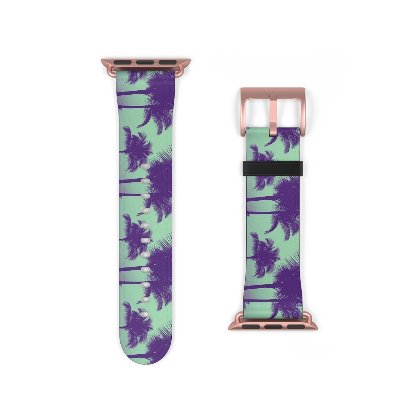 Apple Watch Band - Tropical Palm Glow Minty