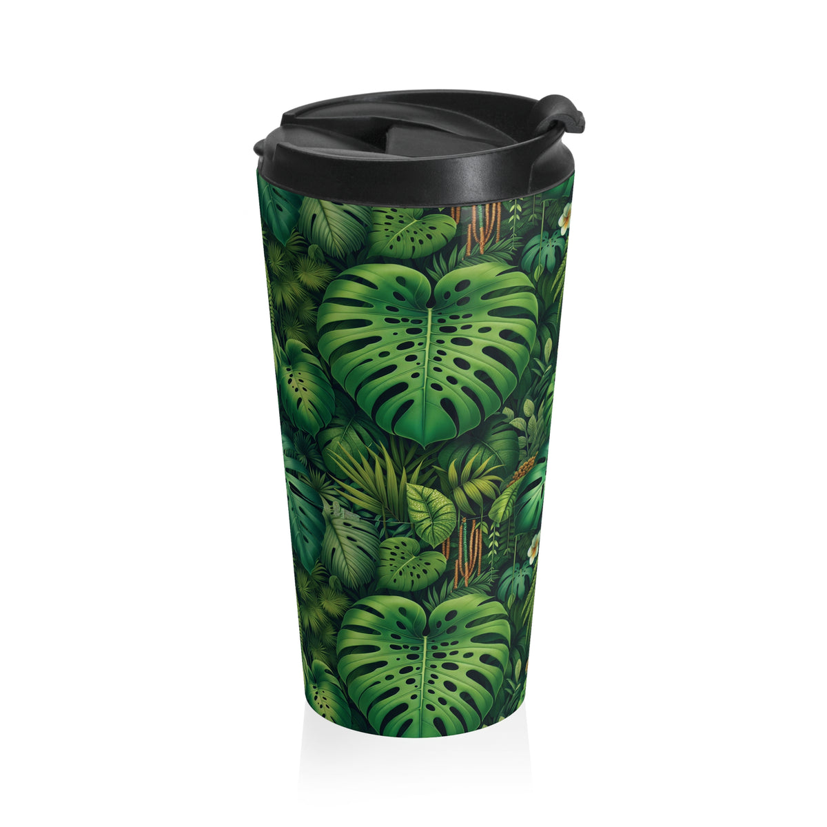 15 oz. Stainless Steel Travel Mug / Rainforest Greens