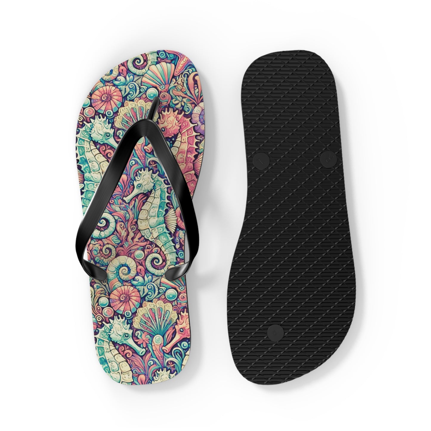 Flip Flops - Seahorses/Retro