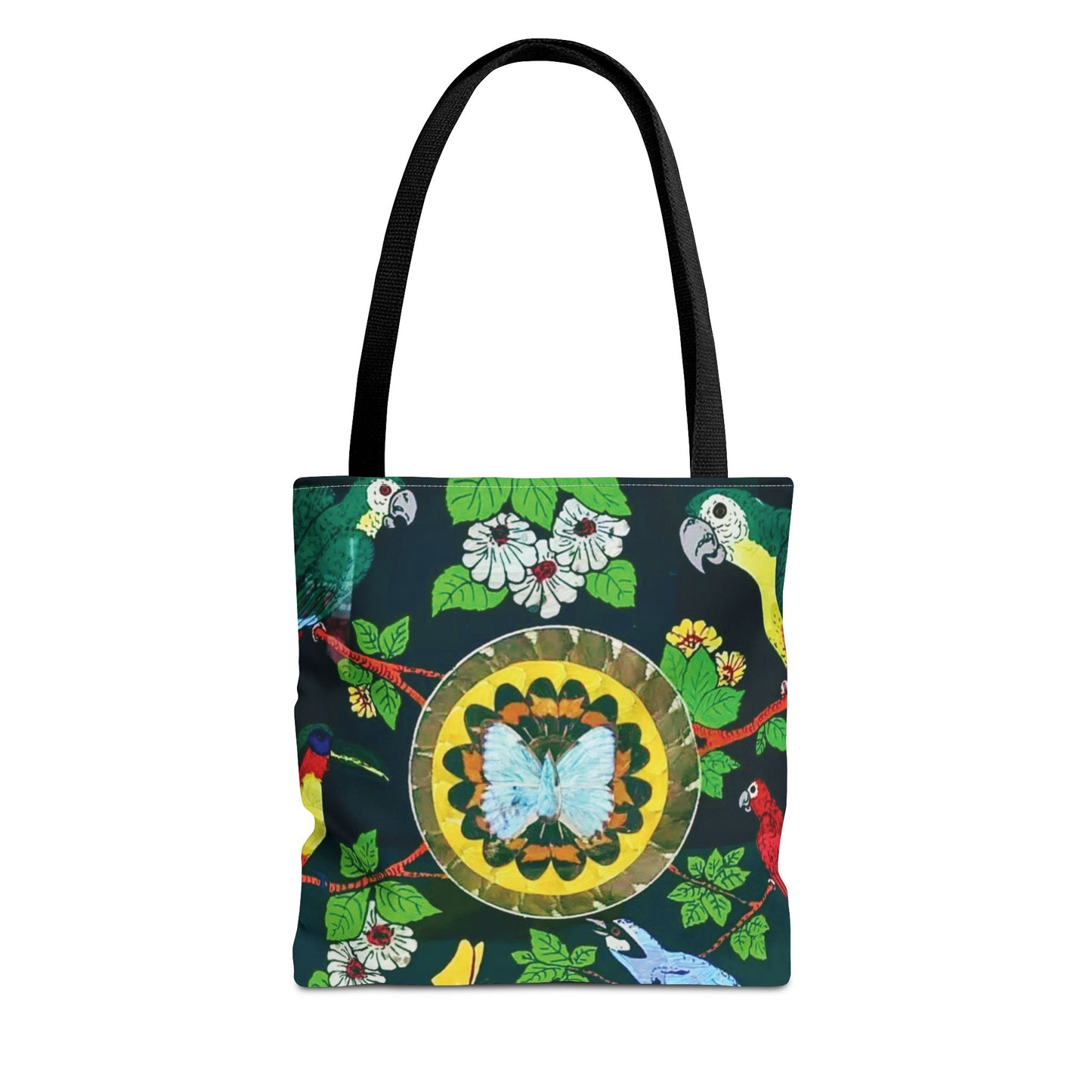 Parrots & Butterfly/Real Wings Tote Bag - 3 Sizes