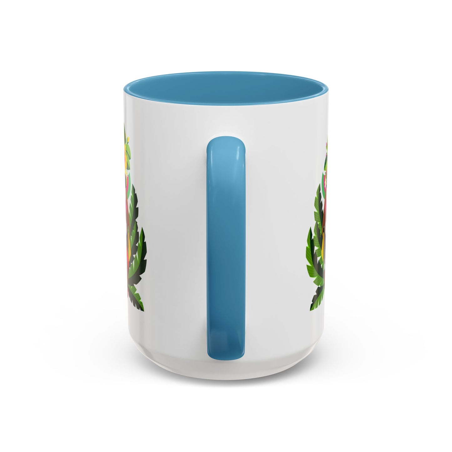 Accent Coffee Mug (11, 15oz), 8 Colors - Tiki Boss Alelo