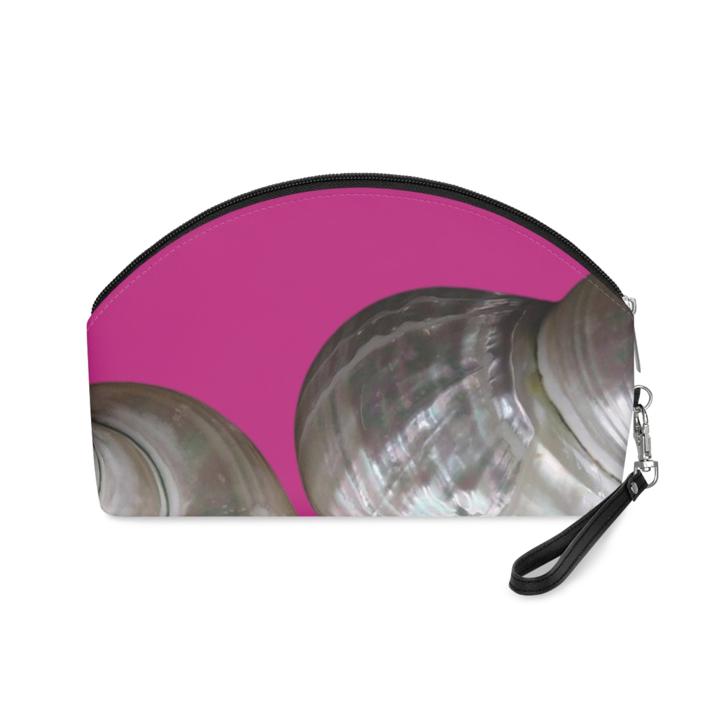 Makeup Bag - White Nautilus Trio. MACRO Pink