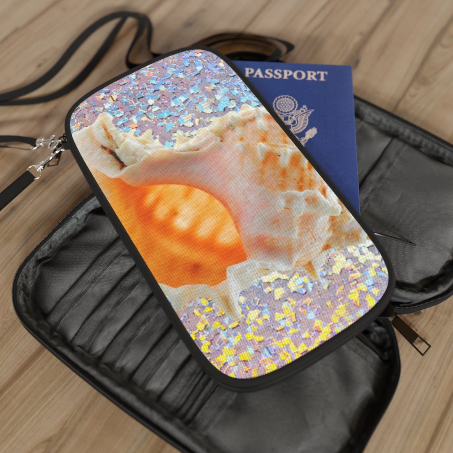 Passport Wallet - Disco Conch