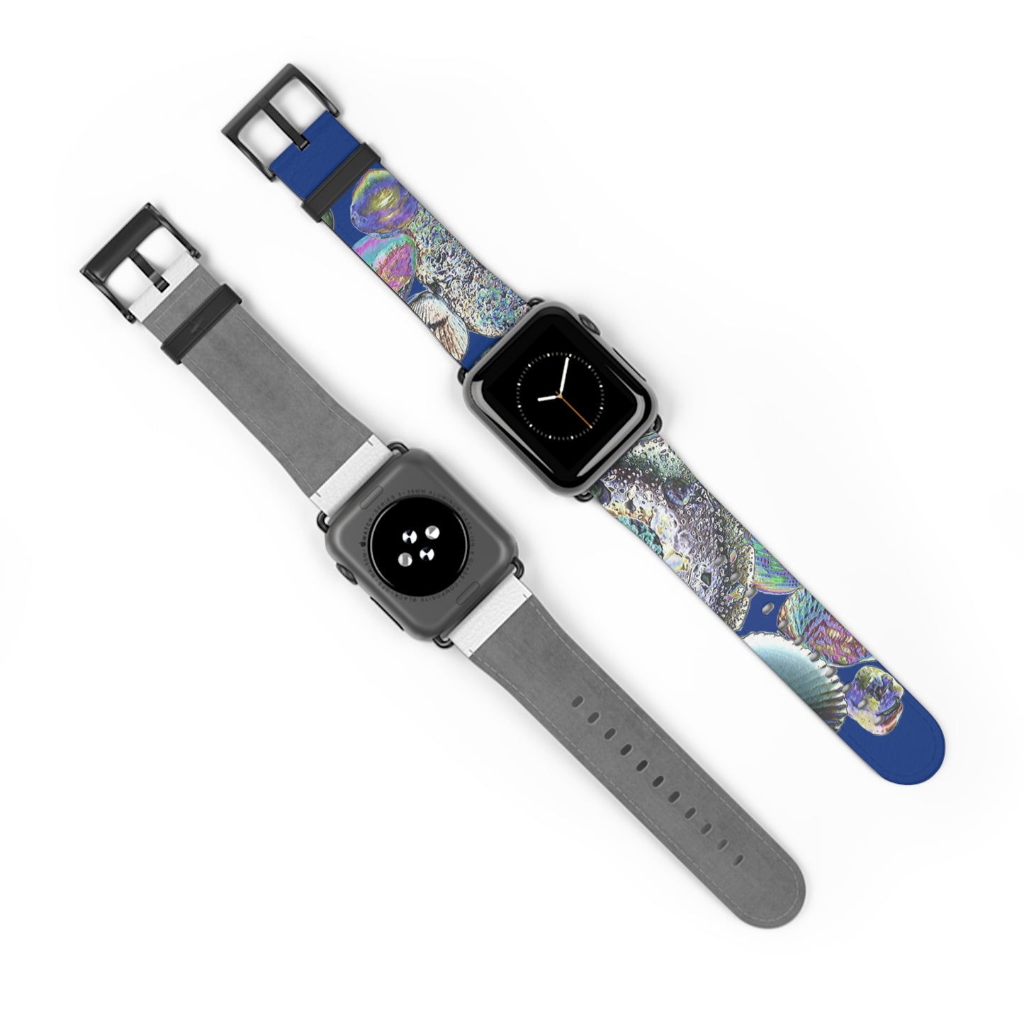 Apple Watch Band - Heatwave Seashell Collection, dark blue