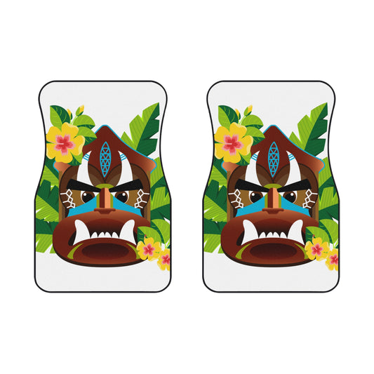 Tropical Tiki Boss MACRO Kimo Car Floor Mats - SET of 2