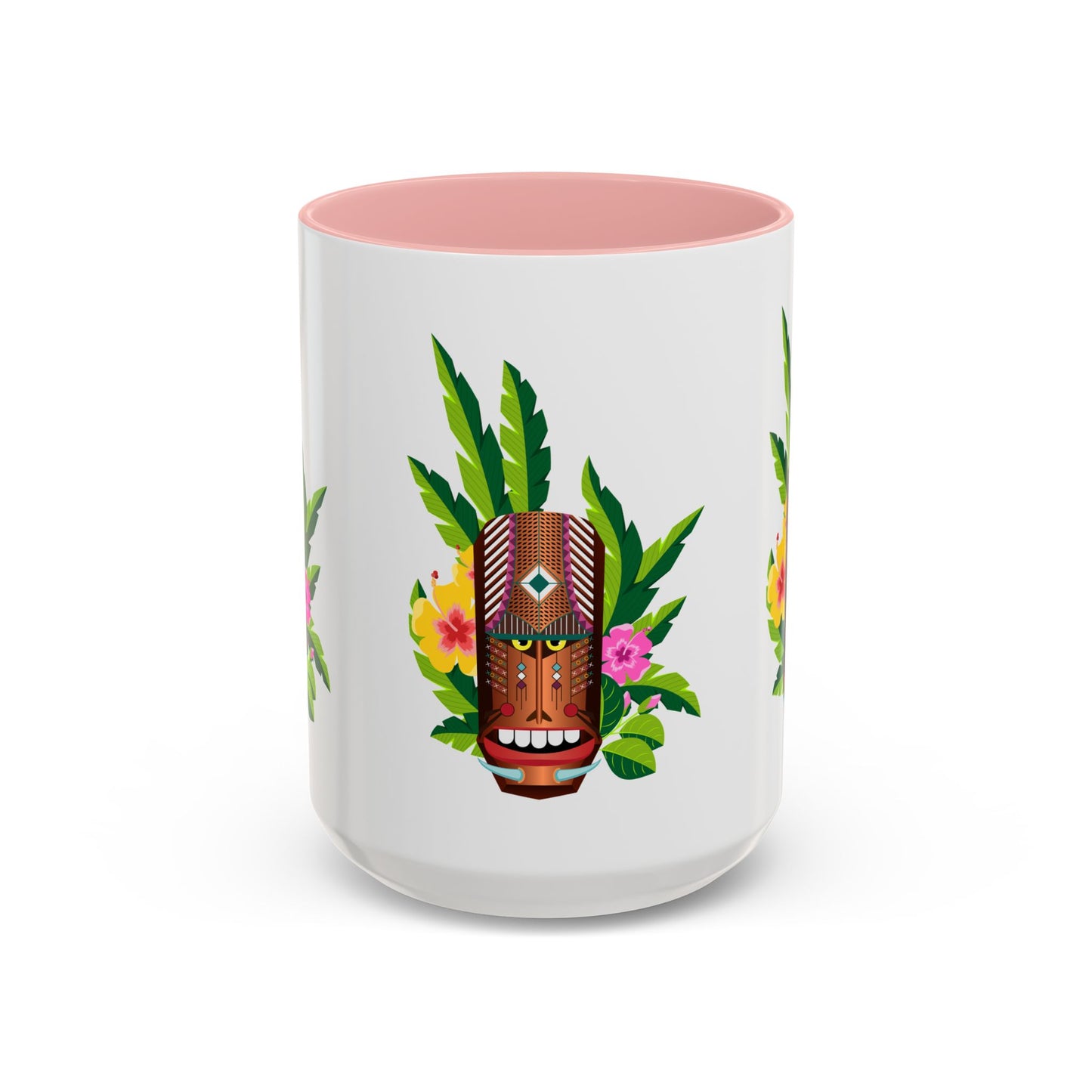 Accent Coffee Mug (11, 15oz), 8 Colors - Tiki Boss Loika