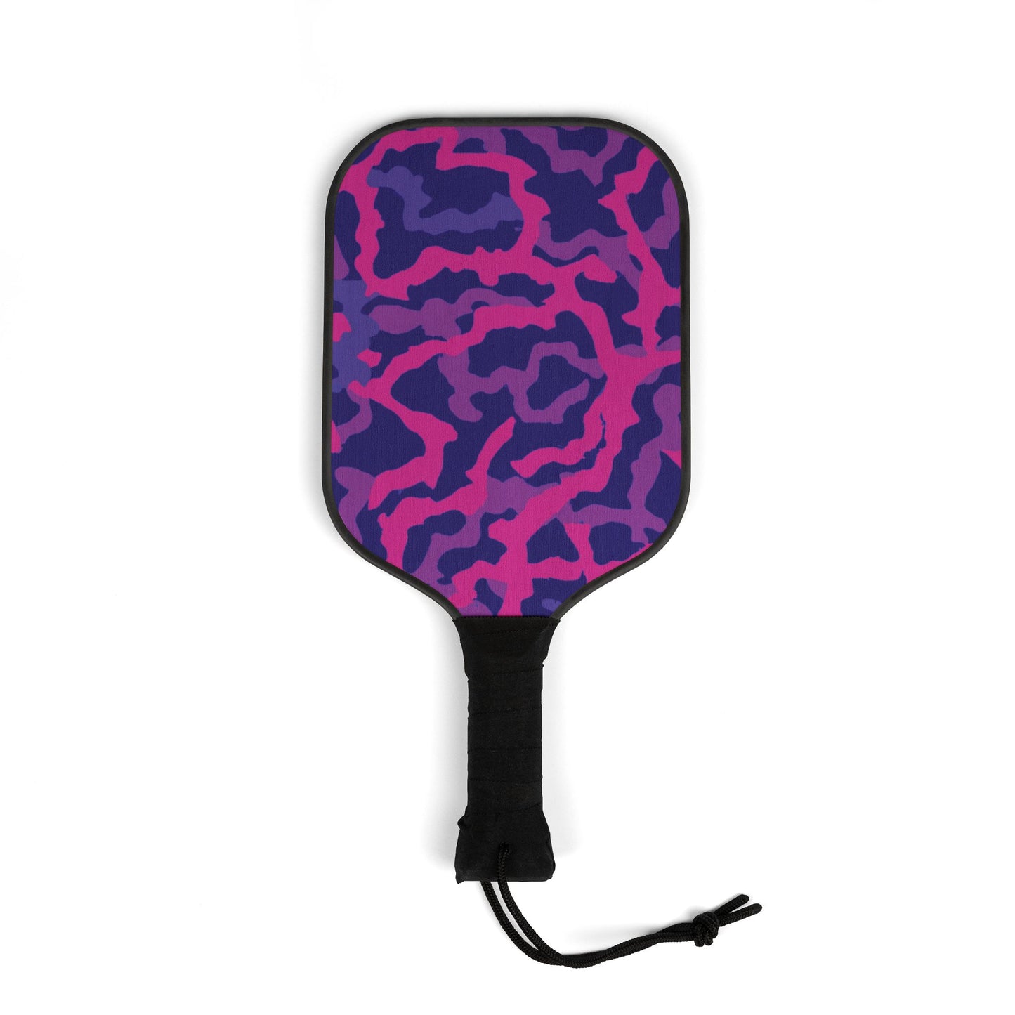 Tropical Pickleball Kit - Coastal Vibe Paddles & Balls Set / Coral Threads, Heatwave