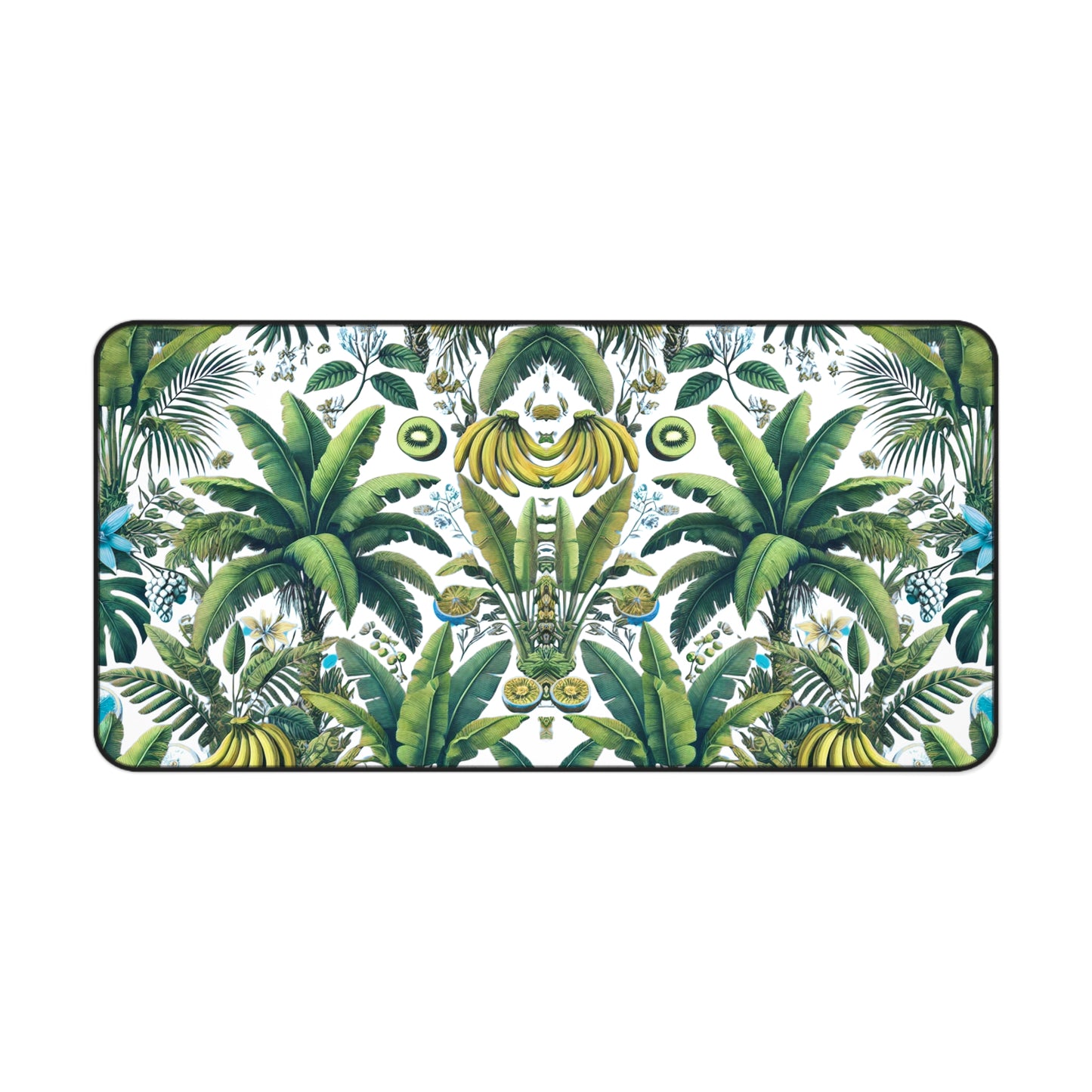 Tropical Mouse Pad/Desk Mat, 3 Sizes - Perfect for Home Office / More Tropical Fruit, White