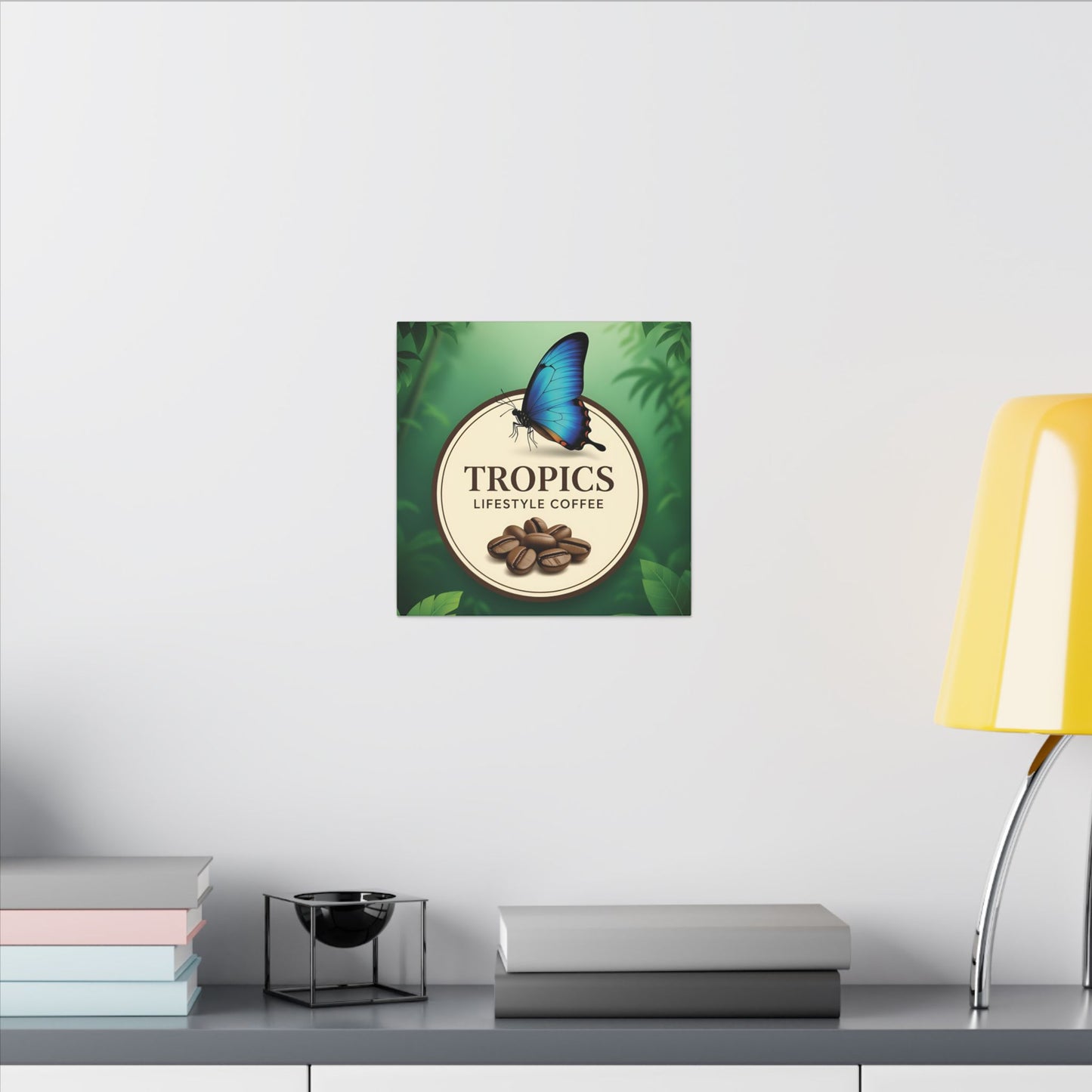 Tropical Wall Art — Butterfly & Beans, Tropics Lifestyle Coffee