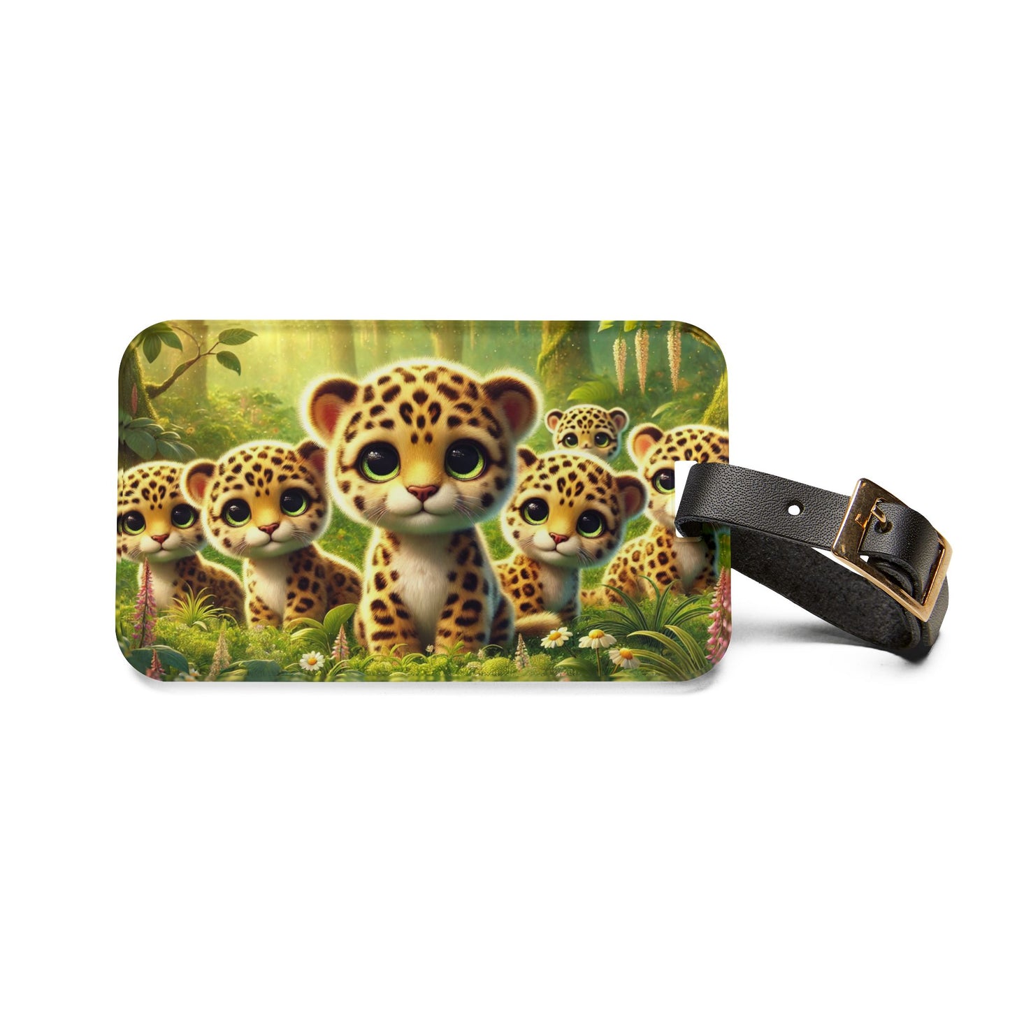 Luggage Tag - Baby Jaguar Party