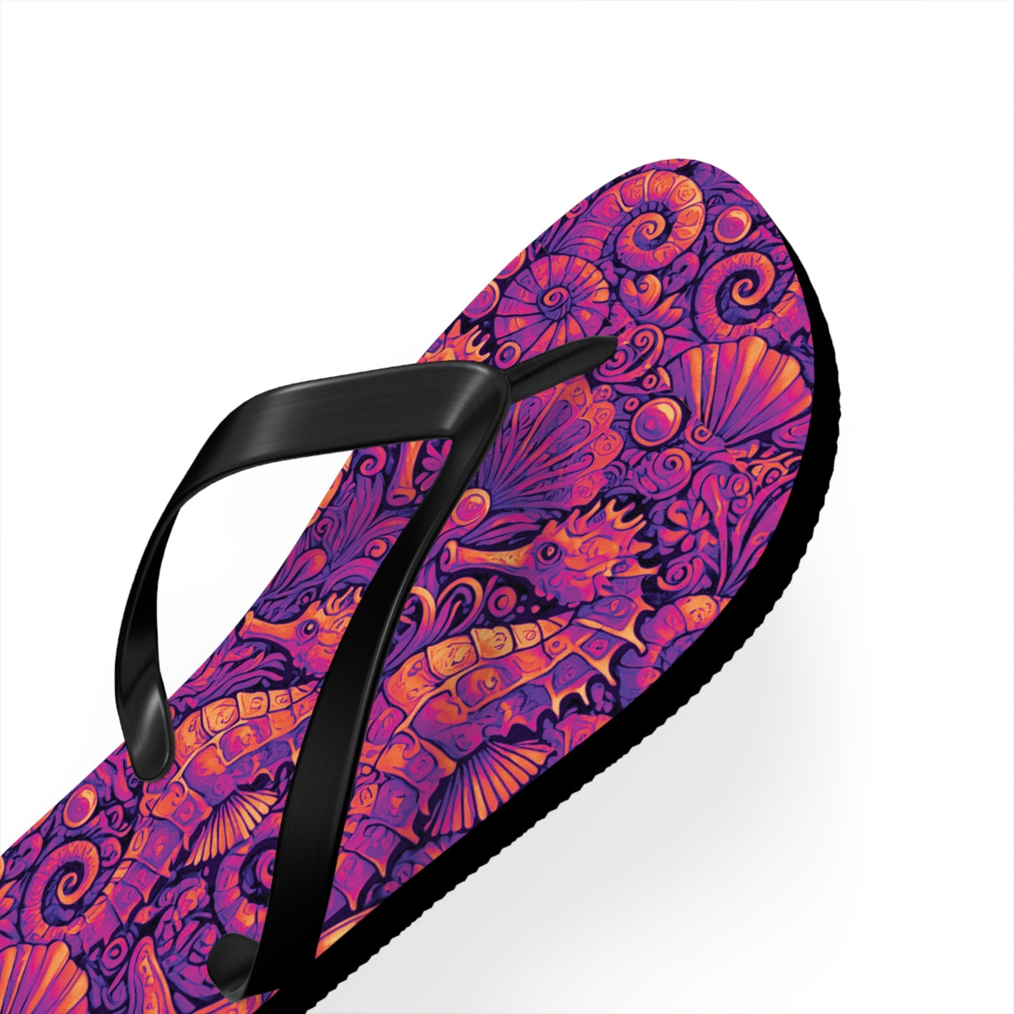Flip Flops - Seahorses/Heatwave