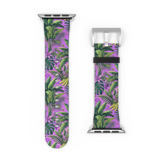 Apple Watch Band - More Tropical Fruit, Deep Lilac