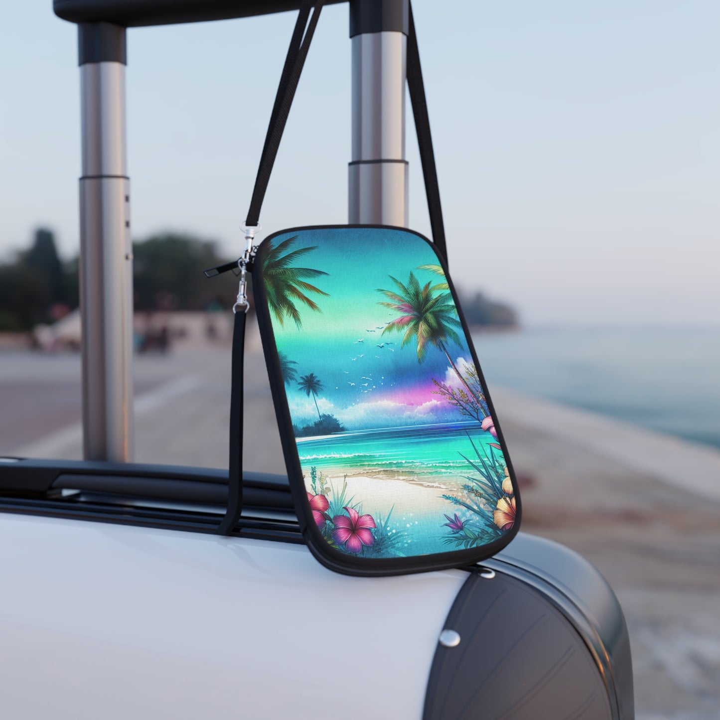 Passport Wallet – Perfect for Travelers & Adventurers / Morning Beach