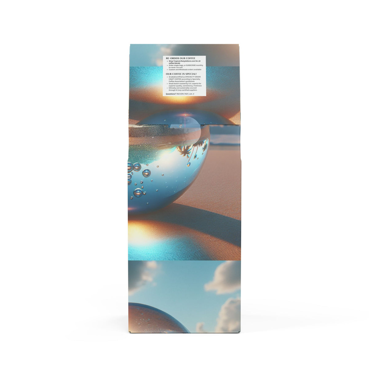 Citrus Bay Blend™ (Medium Roast) Specialty Grade Craft Coffee / Beach Illusion Ball