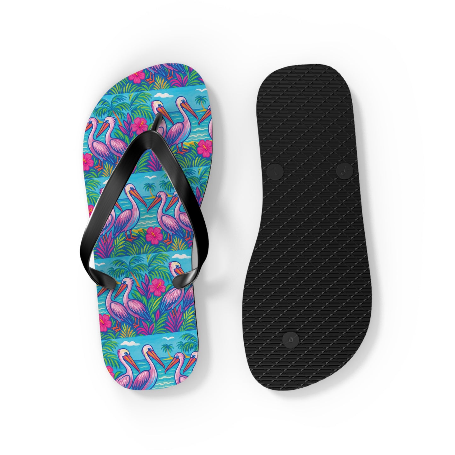 Flip Flops - Beach Pelican Party