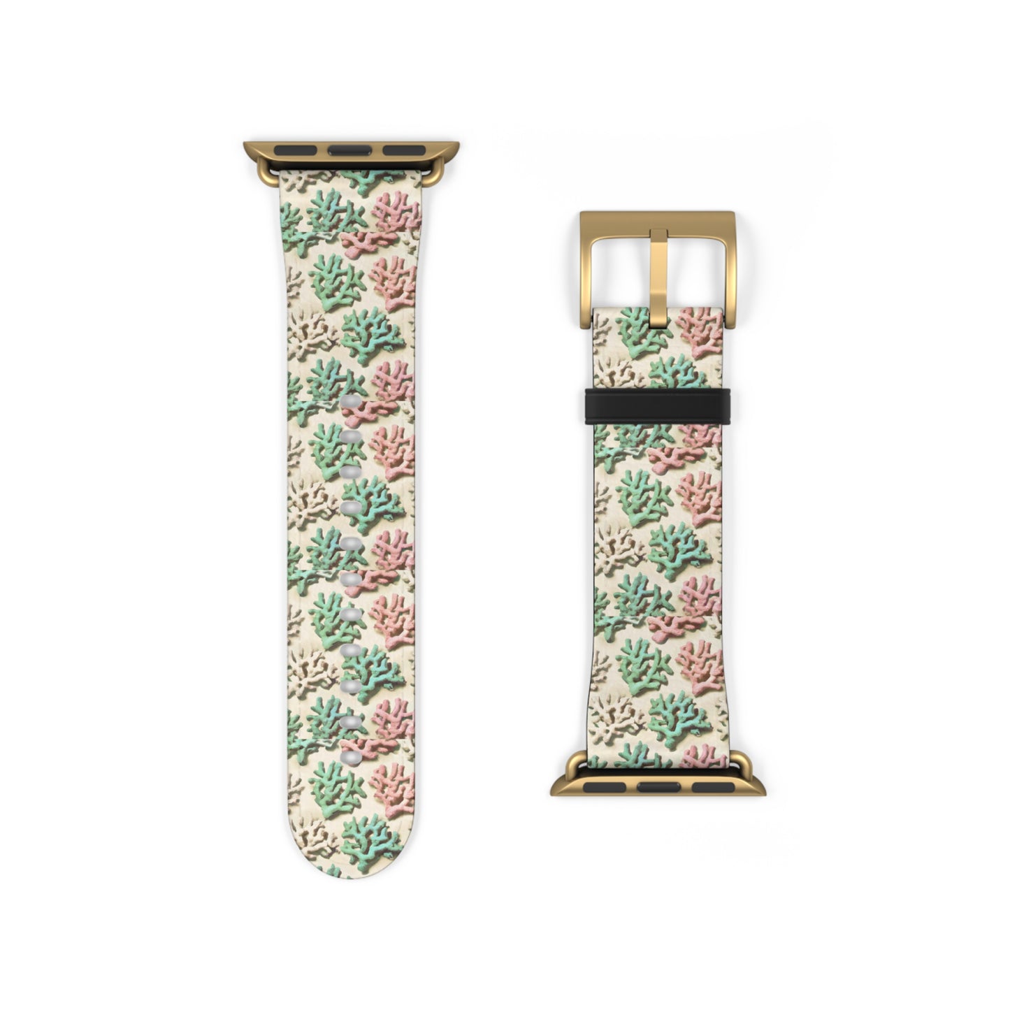 Apple Watch Band - Corals, Cream