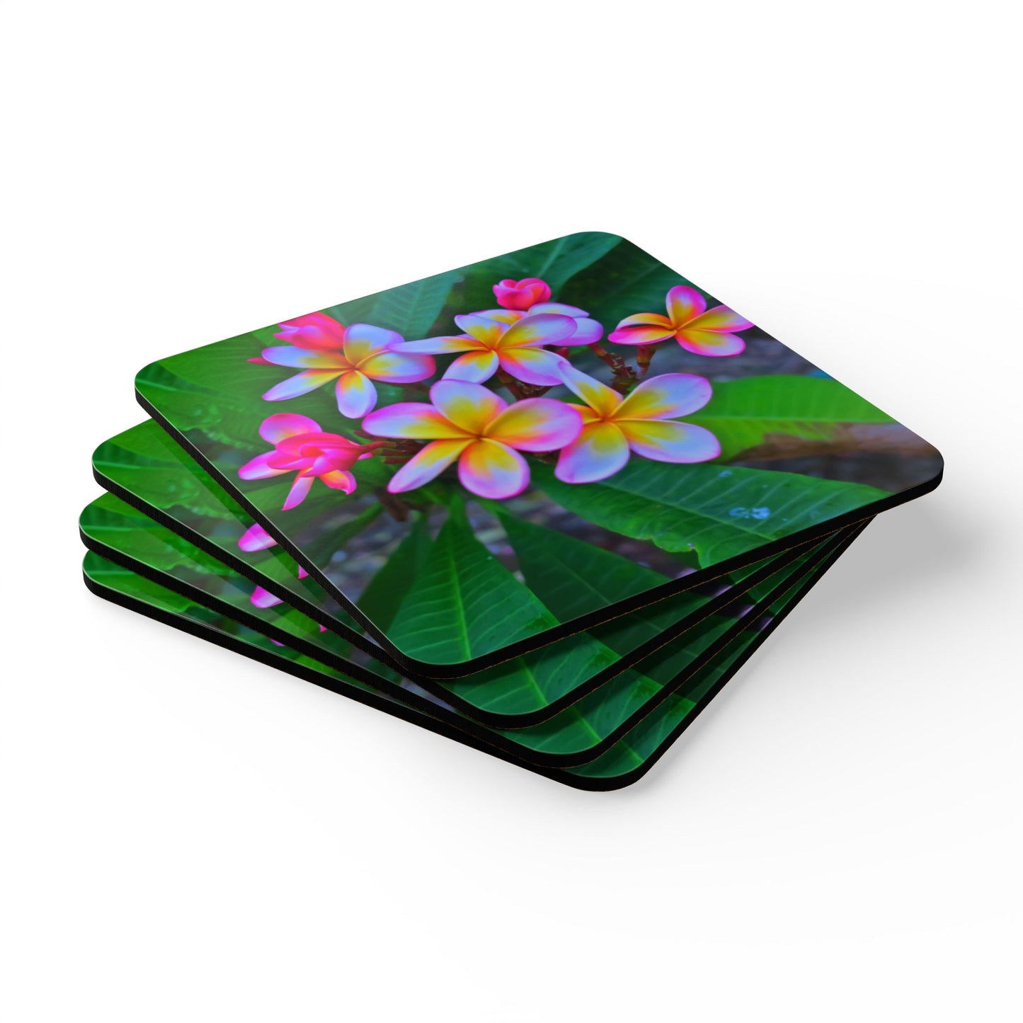 Coaster Set - Hawaiian Flowers