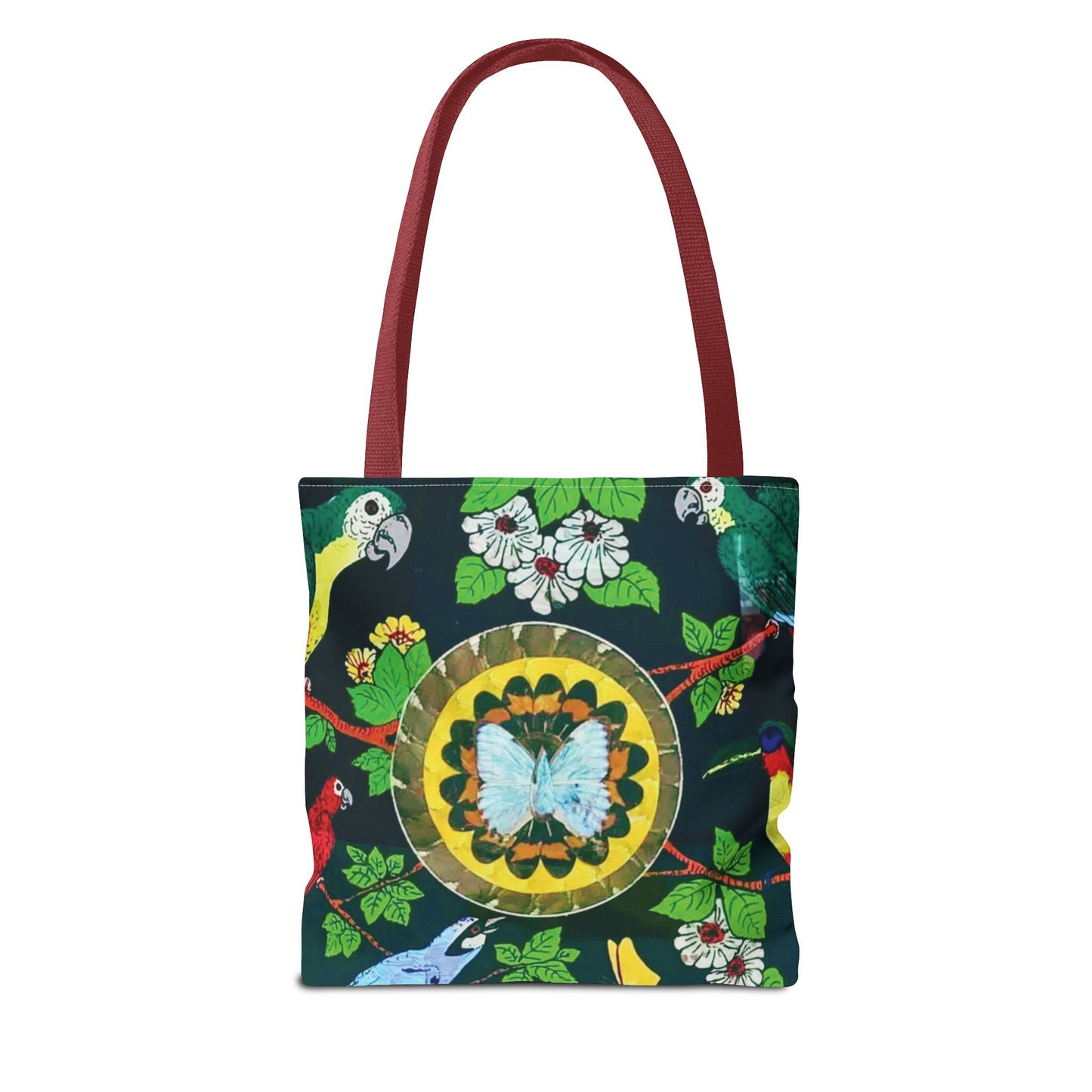 Parrots & Butterfly/Real Wings Tote Bag - 3 Sizes