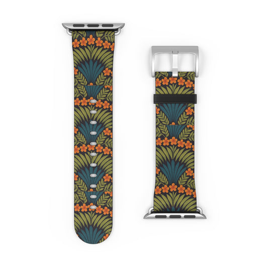 Apple Watch Band - Hibiscus Fan Dance