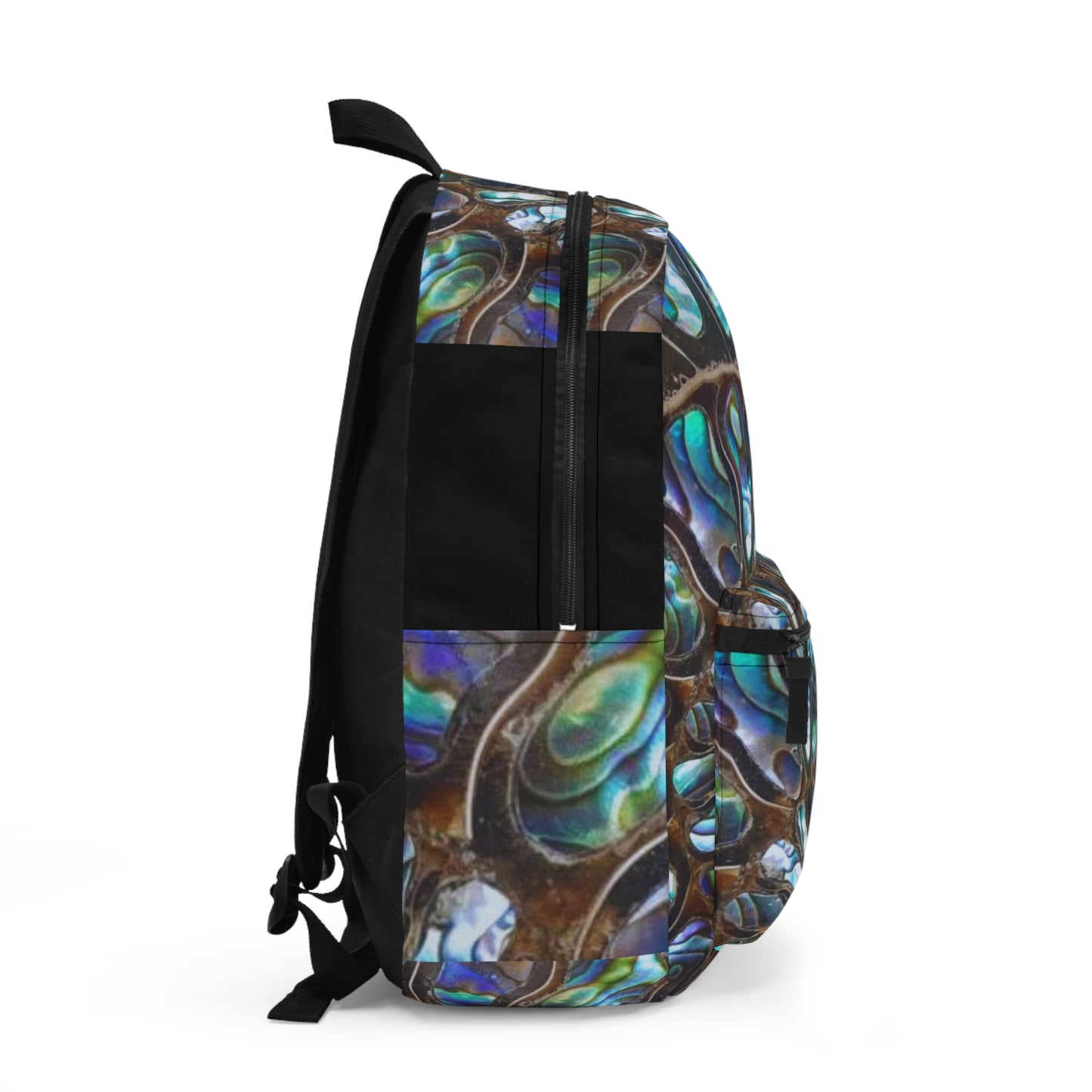 Tropical Backpack  / Ammonite and Abalone